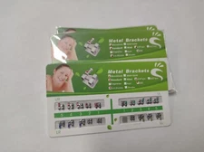 5 Sets Dental Metal Brackets MIM Monoblock Standard Mbt 018 345 Hooks