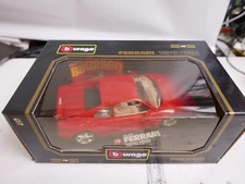 Burago Diamonds  1:18 Ferrari 348tb (1989) RED 3029 With Box die cast Ultra Rare