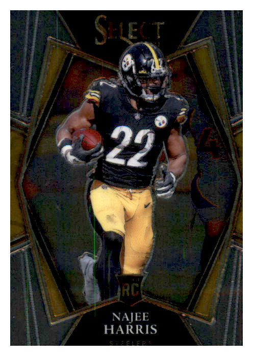 2021 Panini Select - Premier Level Najee Harris #153 (RC) PITTSBURGH STEELERS