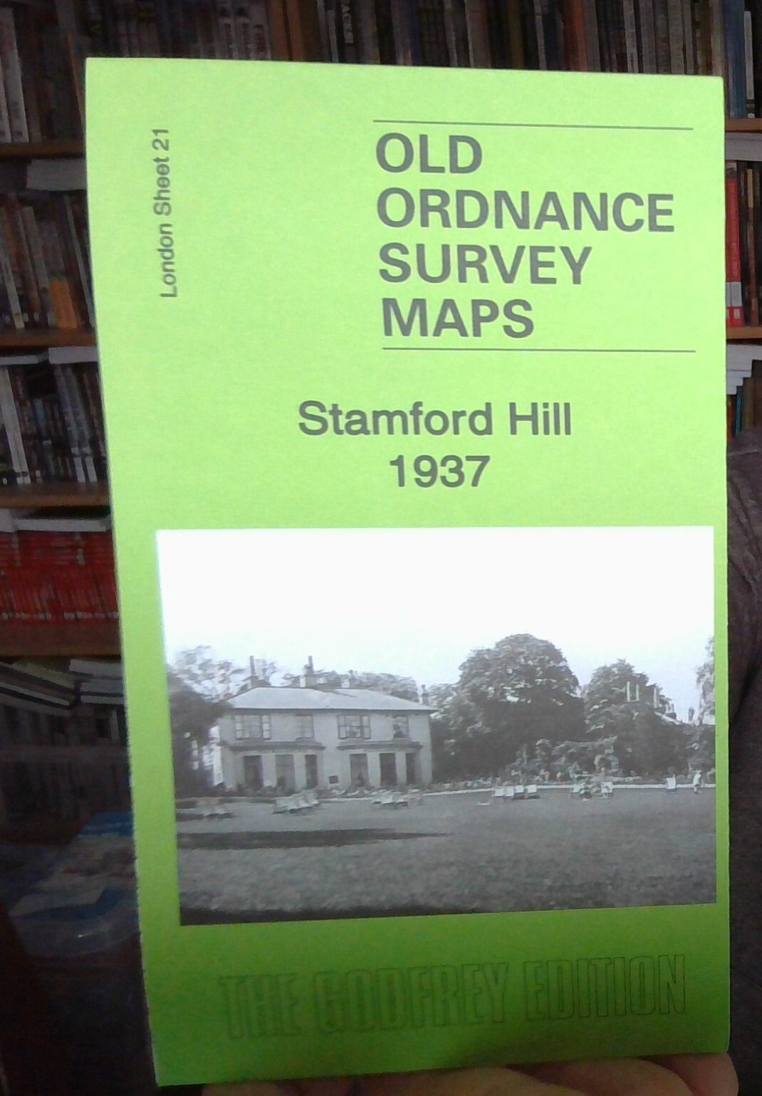 MAP OF Stamford Hill 1937: London Sheet 21.4 by Pamela Taylor NEW 9781787213395