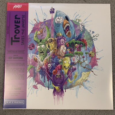 Trover Saves the Universe von Asy Saavedra Mondo Vinyl Schallplatte Neu Versiegelt