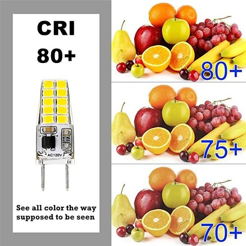 G8 Light Bulbs 3W AC110V-130V White For Under Cabinet Puck Lighting Replacements - Picture 7 of 8