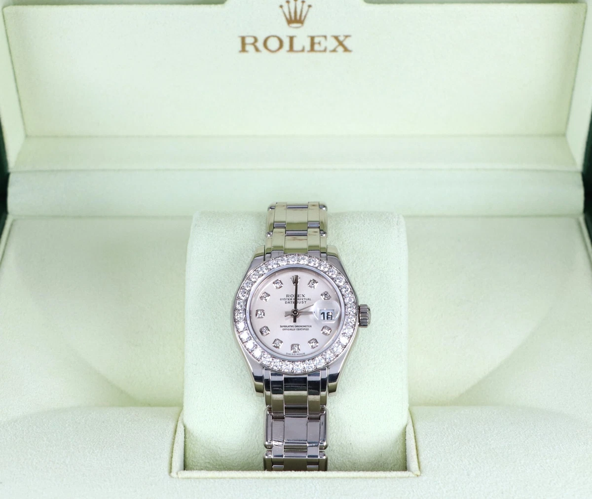 Preços baixos em Rolex Pearlmaster 80299 | eBay