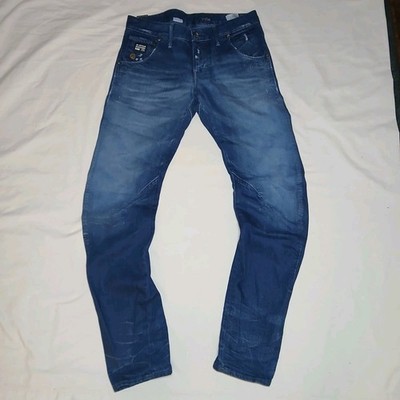  G-Star Raw Arc 3D Slim Jeans Mens Size 30 x 31 Blue Denim | Made in Italy 