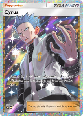 (FAST) Cyrus - Full Art - ENG - Pokemon TCG Pocket