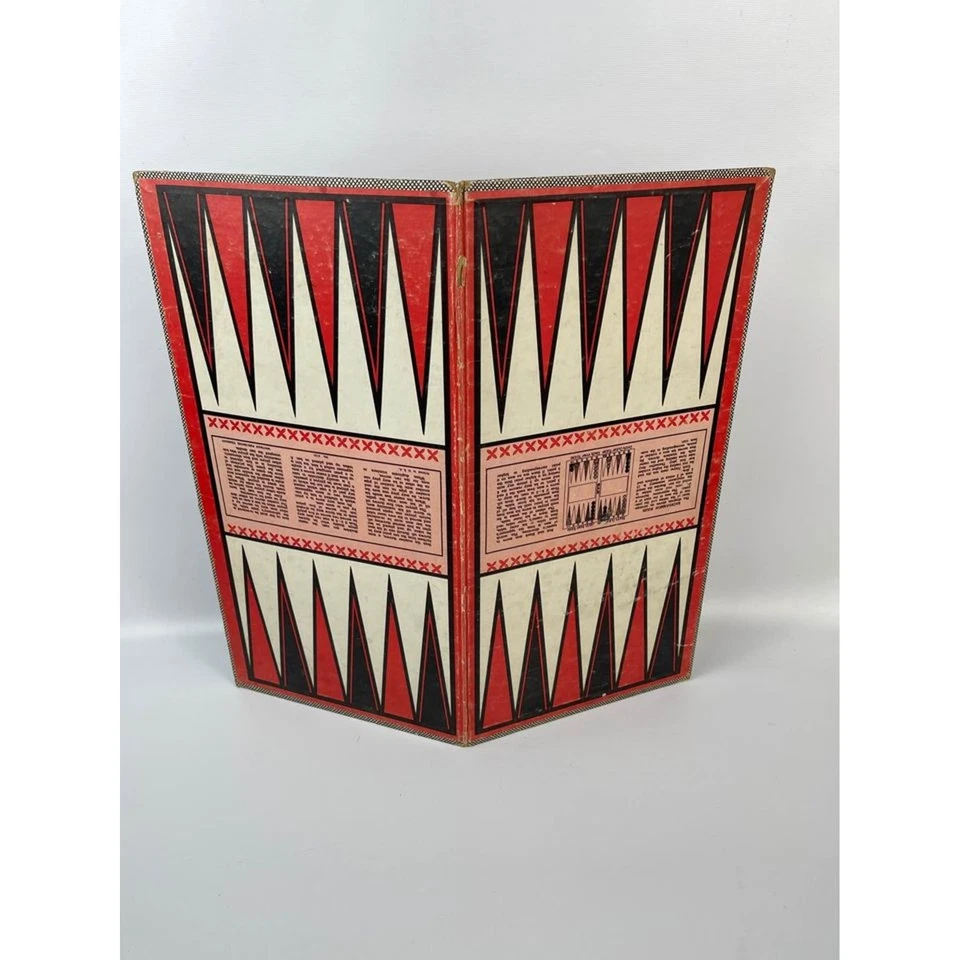 Vintage Transogram Checkers / Backgammon Board - Image 3 of 4