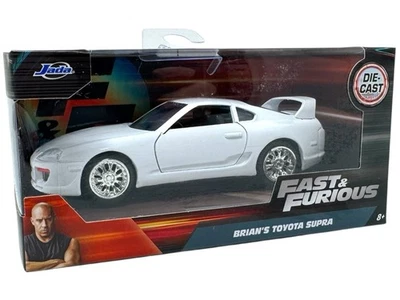 Fast Furious Weiß 97346 1:32 Brian Toyota Supra 1885 JADA Toys INKgrafiX A411 -B