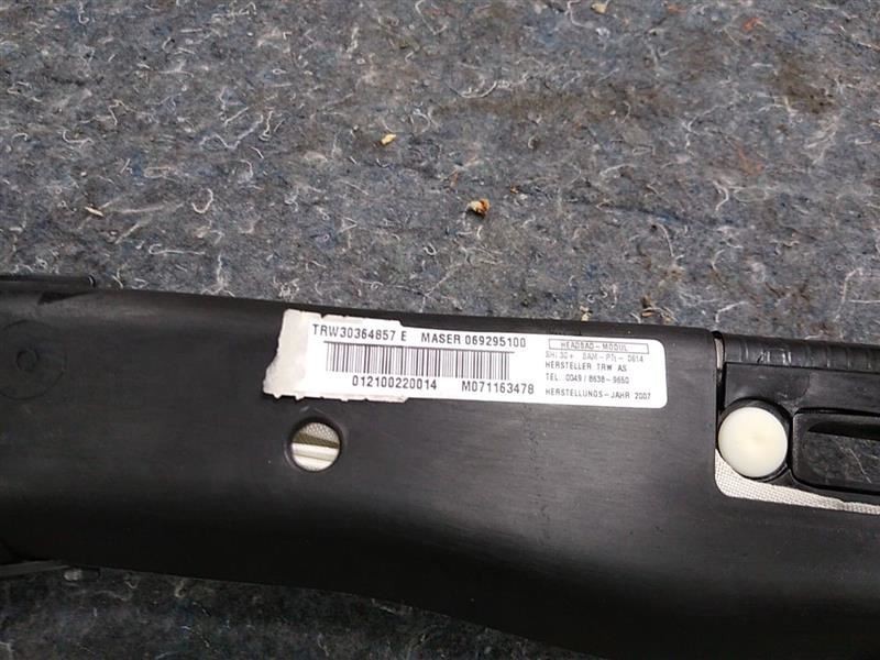 Maserati Quattroporte M139 SEDAN Left Driver Roof Curtain Air Bag Airbag 04-08