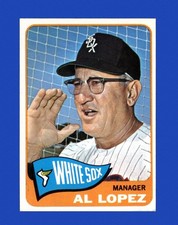 1965 Topps Set-Break #414 Al Lopez Mg NR-MINT *GMCARDS*