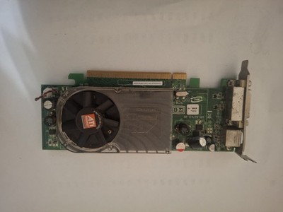 ATI Radeon AGP SFF Graphics Card DVI S-Video Fan Heatsink No Power Cable