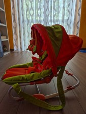 dondolo per bambino foppapedretti colore arancio. È nuovo e mai usato..