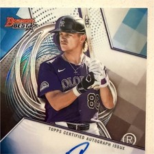 2025 Bowman's Best Best of 2025 Cole Carrigg Blue Refractor /150 Rockies