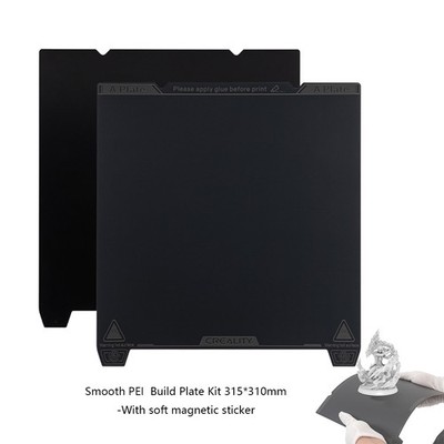 Creality K1 Max 3D Printer Smooth PEI  Build Plate 315*310mm for Ender-3 V3 Plus