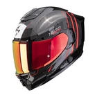 Scorpion EXO-1500 Carbon Air Zity Motorcycle Helmet (Black/Red) Size: L (59)