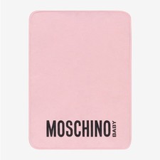 Moschino Baby Pink Fleece Changing Pad