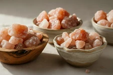 Himalayan Crystal KOSHER SALT ROCKS SOLE SOLUTION 5 Pounds