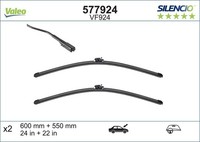 Valeo Wischblatt Scheibenwischer Silencio Flat Blade SET 577924 FüR Mercedes GT