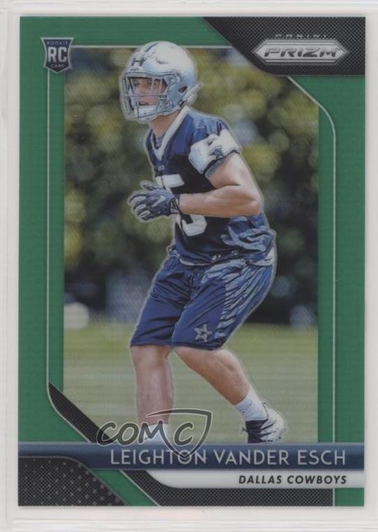 2018 Panini Prizm Rookie Green Prizm Leighton Vander Esch #250 Rookie RC 0c6