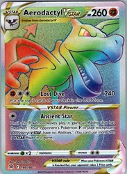 Aerodactyl VSTAR 199/196 Lost Origin Rainbow Secret Rare