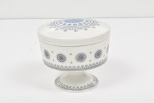 Rosenthal Deckeldose Bonbonniere Zuckerdose Porzellan Vintage Dekor Eisblume