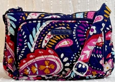 Vera Bradley Crossbody Purse Painted Paisley Retired Pattern & Style NWOT