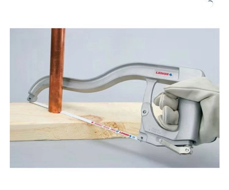 Sierra de calar Lenox 5012 12" 24 TPI multiusos de bajo perfil con marco metálico Foto 4 de 4
