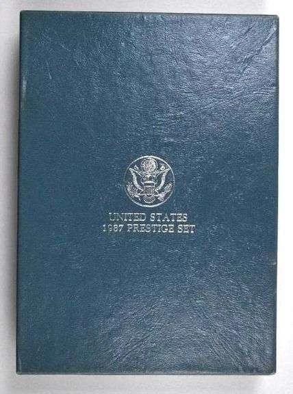 1987 Prestige Proof Set Constitution Silver Dollar U.S. Mint Original Box COA - Image 3 of 3