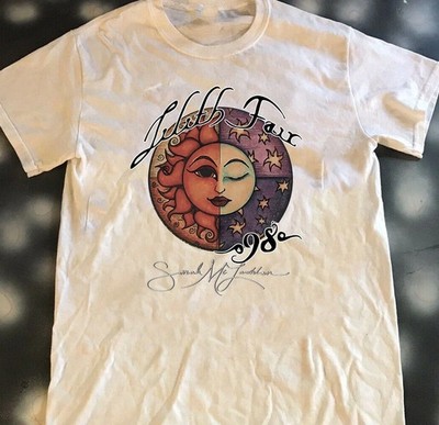 Lilith Fair Tour 1998 Sarah McLachlan Unisex T Shirt S-5XL COTTON HT752