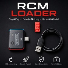 RCM Loader Switch V5 mit Clip und Kabel Origi...
