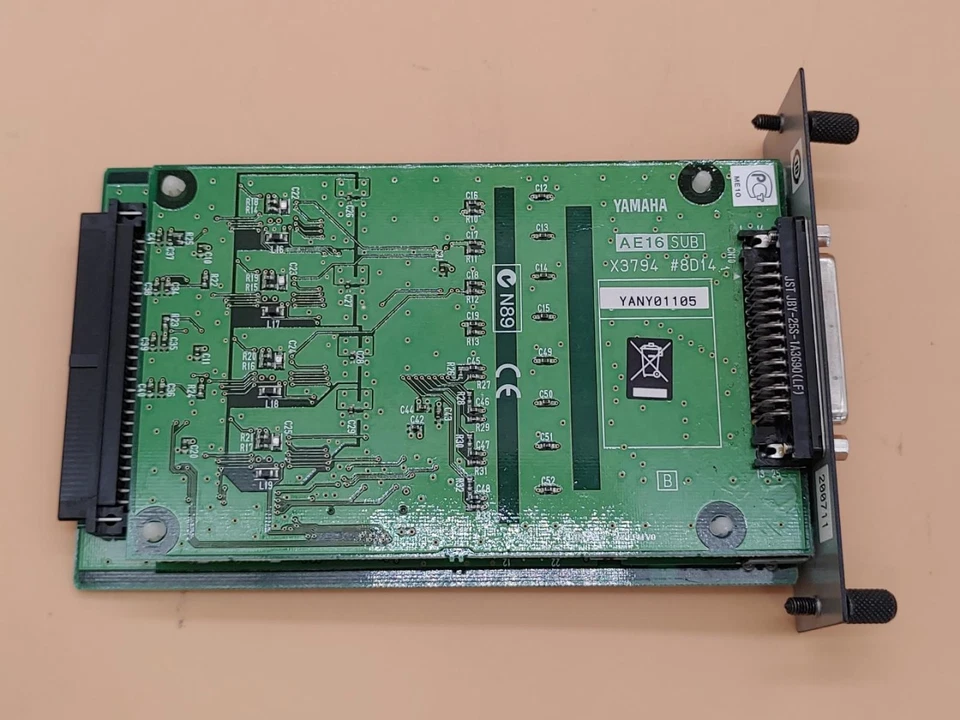 Yamaha MY16AE 16-Channel AES/EBU Interface Card ✔✔✔✔ - Image 2 of 4