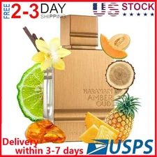 Amber Oud Gold Edition By Al Haramain 2 Oz Cologne for Men EDP New in Box USA