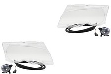Scheinwerfer Set Glas passend für BMW 3er E46 04/99-03/03 L&R Nebel Leuch.