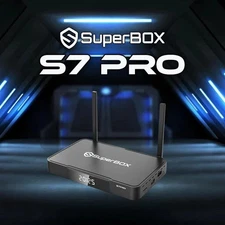 NEW 2026 SuperBox S7 Pro 6K Android Box Smart Media Player - Fast Free Shipping!