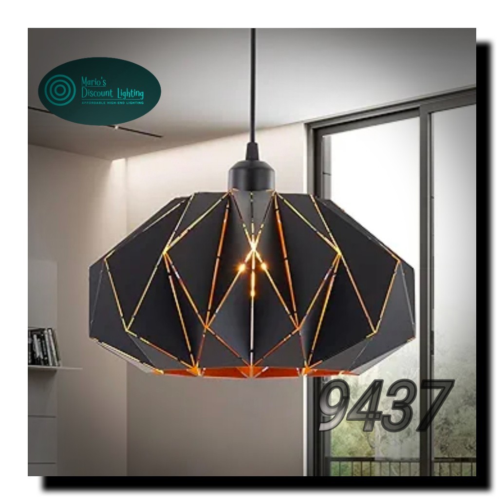Omgomne Industrial Black Pendant Lights Kitchen Island,11.8