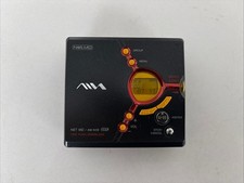 ULTRA RARE black and red Aiwa AM-NX9 Net MD MiniDisc Recorder Player