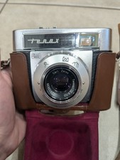 Zeiss Ikon Tenax Film Camera Tessar 50mm f/2.8 Lens Carl Zeiss Untested CLEAN  