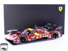 LOOKSMART 1/18 - FERRARI 499P HYPERCAR - 3RD 24H LE MANS 2025 LS18LM054