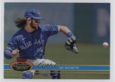 2021 Topps Stadium Club Chrome 1991 Design Variation SP Bo Bichette #44 11ym