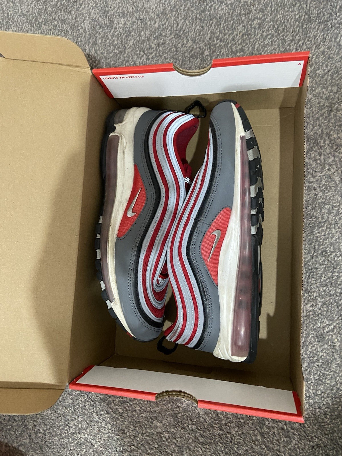 SAOLA Air Max 97 Rosso Solare