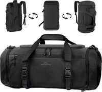 Zioisnm Sporttasche Herren 36L Reisetasche, Sporttaschen Mit Schuhfach, Nassfach