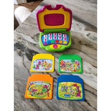Vintage 2002 Mattel Barney Learning Laptop 90...