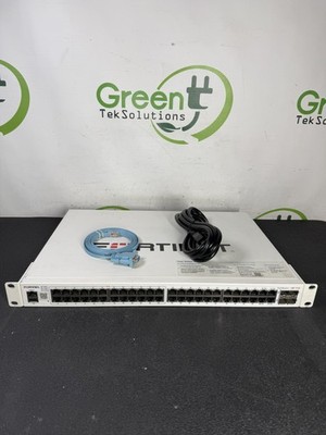 Fortinet FortiSwitch FS-148F-POE 48-Port PoE+ Switch + 4x SFP+ 10G Uplinks