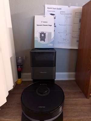 roborock Q7 Max+ Robot Vacuum and Mop with Auto-Empty Dock Pure