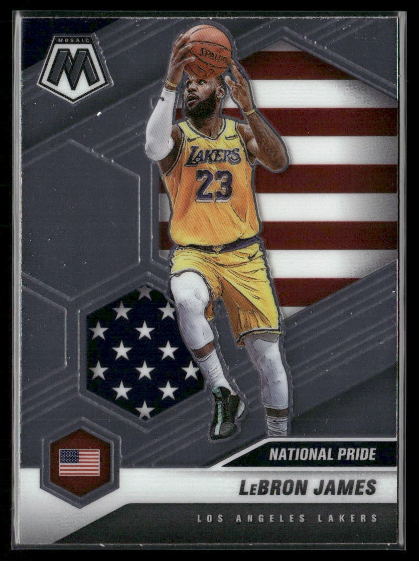 2020-21 Panini Mosaic #247 LeBron James