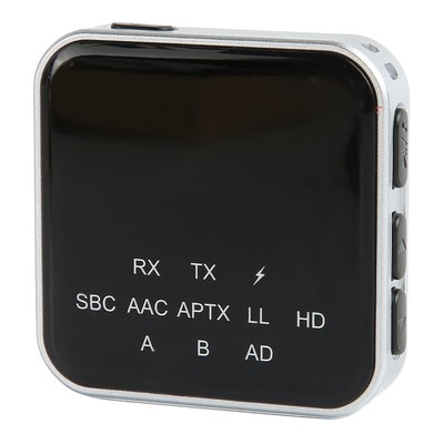 BT Transmitter Receiver Multifunction Low Latency 2 In 1 BT Adapter With 3.5m CB