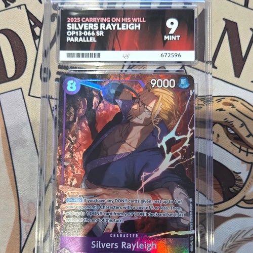 Silvers Rayleigh (OP13-066) (V.2) 066 ACE graded card