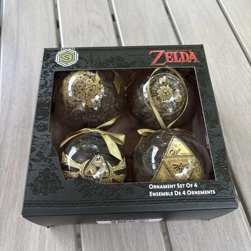 The Legend Of Zelda 2017 Gamestop Exclusive Limited Edition Set 4 Ornaments