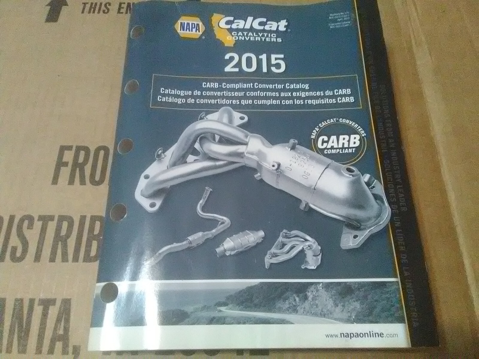 1970 2015 NAPA CalCat catalytic converter CARB approved Parts