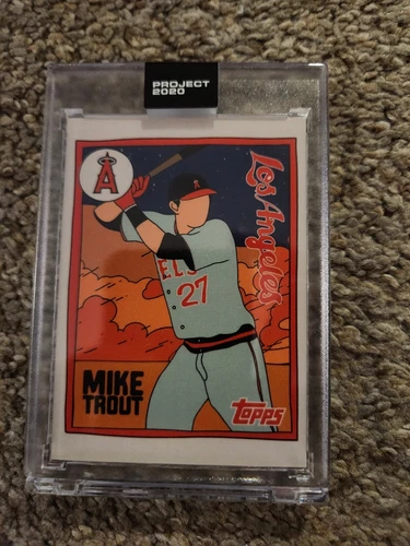Topps Project 2020 Card 63 2011 Mike Trout by Fucci Los Angeles Angels Free Ship