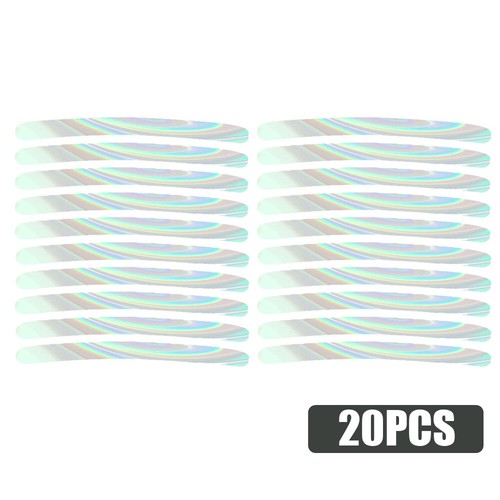 20Pcs Reflective Stripe Car Motor Wheel Hub Rim Tape Decal Stickers Accessories - Picture 22 of 22